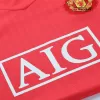 Manchester United SCHOLES #18 Home Soccer Jersey Retro 2007/08 - gojersey
