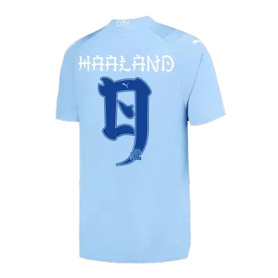 Manchester City HAALAND #9 Japanese Tour Printing Home Jersey 2023/24 - gojersey