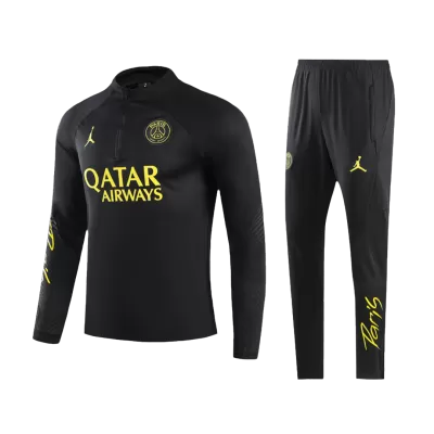 Kid's PSG Zipper Sweatshirt Kit(Top+Pants) 2023/24 - gojersey