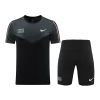 NK-ND03 Customize Team Jersey Kit(Shirt+Short) Black&Gray - gojersey