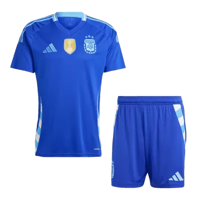 Argentina Away Jersey Kit (Jersey+Shorts) - gojersey