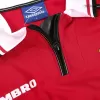 Manchester United Retro Football Jerseys Home 1998/99 - Long Sleeve - gojersey