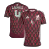 Mexico E.ÁLVAREZ #4 Home Jersey Copa America - gojersey