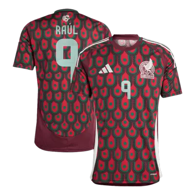 Mexico RAÚL #9 Home Jersey Copa America - gojersey