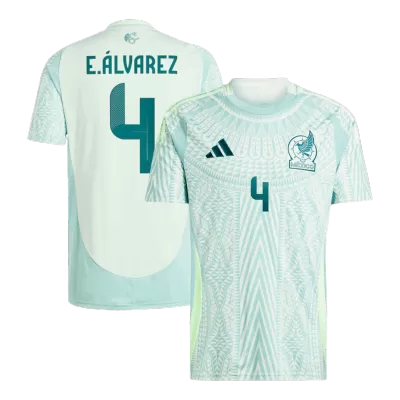 Mexico E.ÁLVAREZ #4 Away Jersey Copa America - gojersey