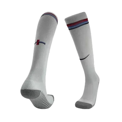 England Home Soccer Socks - gojersey