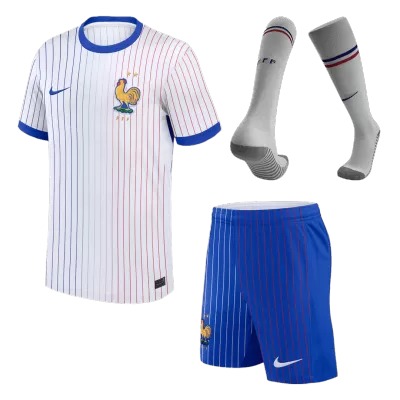 France Away Jersey Kit EURO (Jersey+Shorts+Socks) - gojersey