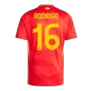 Spain RODRIGO #16 Home Jersey EURO - gojersey
