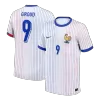 France GIROUD #9 Away Jersey EURO - gojersey