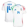 Italy CHIESA #14 Away Jersey EURO - gojersey
