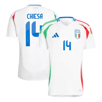 Italy CHIESA #14 Away Jersey EURO - gojersey