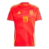 Spain LAMINE YAMAL #19 Home Jersey EURO - gojersey