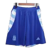 Argentina Away Soccer Shorts - gojersey