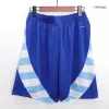 Argentina Away Soccer Shorts - gojersey