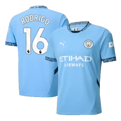 Manchester City RODRIGO #16 Home Jersey - gojersey