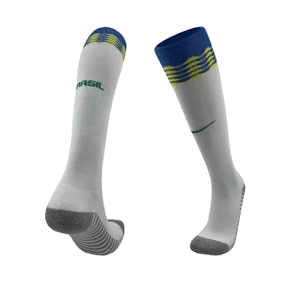 Brazil Home Soccer Socks - gojersey