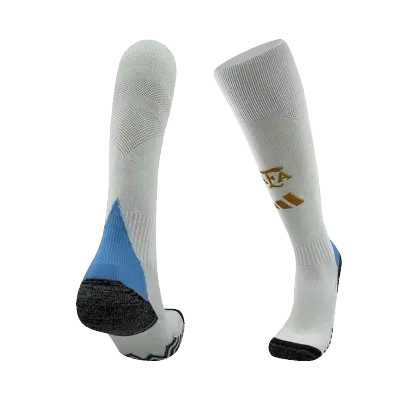 Argentina Home Soccer Socks - gojersey