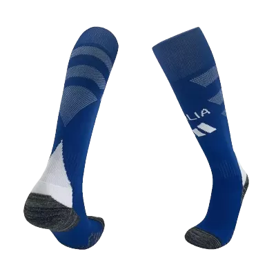 Italy Home Soccer Socks - gojersey