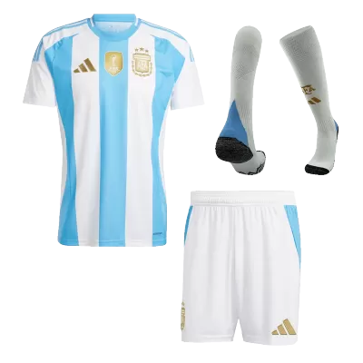 Argentina Home Jersey Kit (Jersey+Shorts+Socks) - gojersey