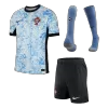 Portugal Away Jersey Kit EURO (Jersey+Shorts+Socks) - gojersey