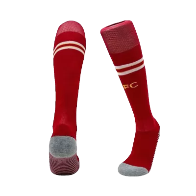 Liverpool Home Soccer Socks - gojersey