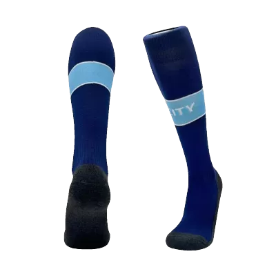 Manchester City Home Soccer Socks - gojersey
