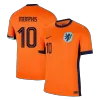 Netherlands MEMPHIS #10 Home Jersey EURO - gojersey