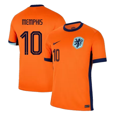 Netherlands MEMPHIS #10 Home Jersey EURO - gojersey