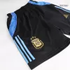 Argentina Pre-Match Training Soccer Shorts - gojersey