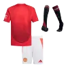 Manchester United Home Jersey Kit Kids(Jersey+Shorts+Socks) - gojersey