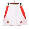 Manchester United Home Soccer Shorts - gojersey