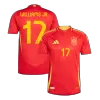 Spain WILLIAMS JR. #17 Home Jersey Authentic EURO - gojersey
