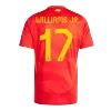 Spain WILLIAMS JR. #17 Home Jersey EURO - gojersey