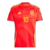 Spain OLMO #10 Home Jersey EURO - gojersey