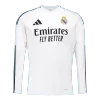 Real Madrid Long Sleeve Home Jersey - gojersey