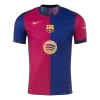 Barcelona Home Jersey Authentic Spotify Logo Without Text - gojersey