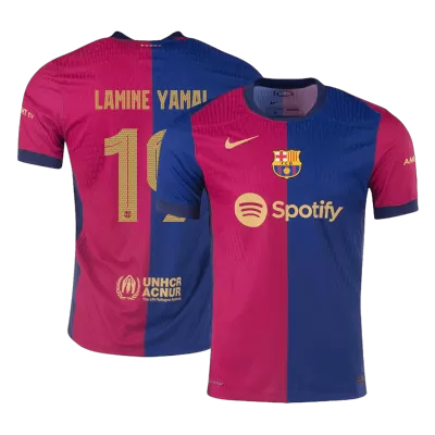 Barcelona LAMINE YAMAL #19 Home Jersey Authentic - UCL Edition - gojersey
