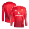 Manchester United Long Sleeve Home Jersey - gojersey