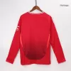 Manchester United Long Sleeve Home Jersey - gojersey