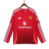 Manchester United Long Sleeve Home Jersey - gojersey