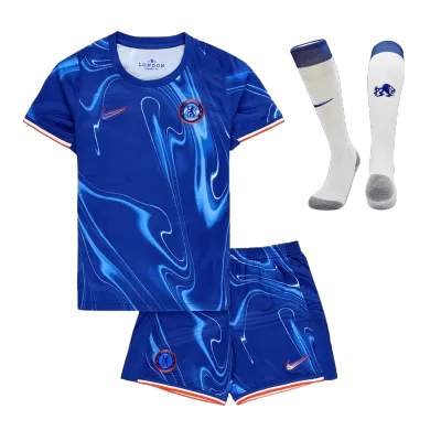Chelsea Home Jersey Kit Kids(Jersey+Shorts+Socks) - gojersey