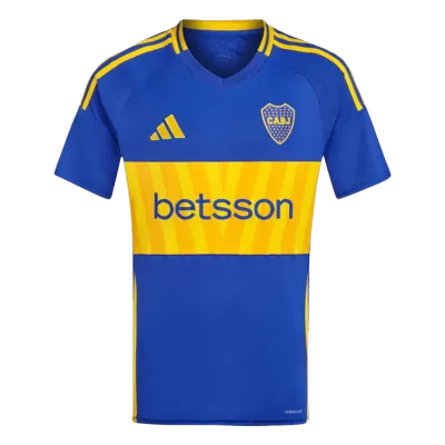 Boca Juniors Home Custom Soccer Jersey - gojersey