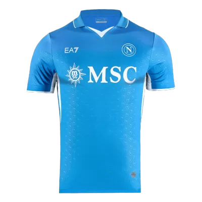 Napoli Home Soccer Jersey Authentic - gojersey