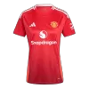 Women's Manchester United Home Soccer Jersey - gojersey