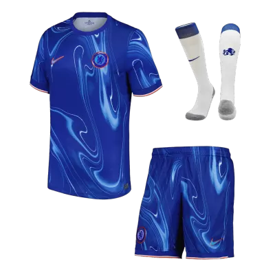 Chelsea Home Soccer Jersey Kit (Jersey+Shorts+Socks) - gojersey