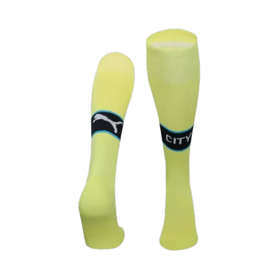 Manchester City Away Soccer Socks - gojersey