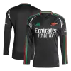 Arsenal Long Sleeve Away Soccer Jersey - gojersey