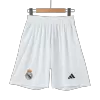 Real Madrid Home Soccer Shorts - gojersey