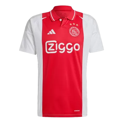 Ajax Home Soccer Jersey - gojersey