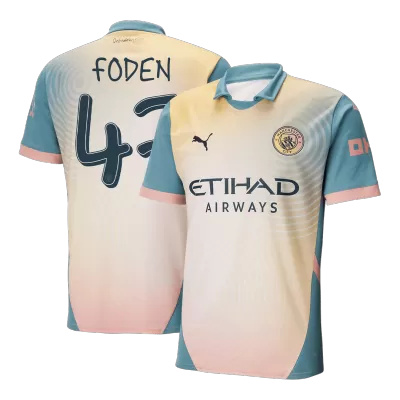 Manchester City FODEN #47 Fourth Away Soccer Jersey - Definitely City - gojersey